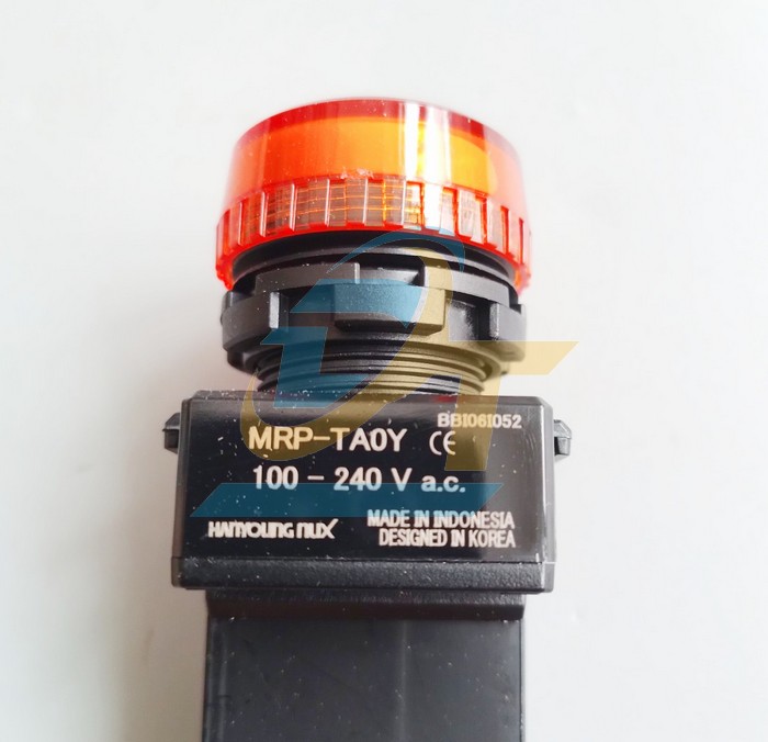 Đ&egrave;n b&aacute;o 100-240V phi 22 m&agrave;u v&agrave;ng Hanyoung MRP-TA0Y MRP-TA0Y Hanyoung | Gi&aacute; rẻ nhất - C&ocirc;ng Ty TNHH Thương Mại Dịch Vụ Đạt T&acirc;m