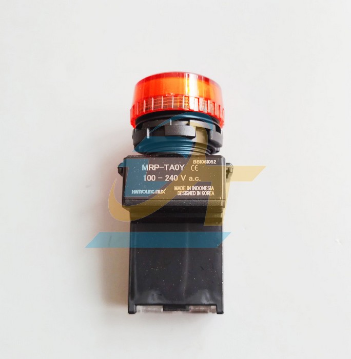Đ&egrave;n b&aacute;o 100-240V phi 22 m&agrave;u v&agrave;ng Hanyoung MRP-TA0Y MRP-TA0Y Hanyoung | Gi&aacute; rẻ nhất - C&ocirc;ng Ty TNHH Thương Mại Dịch Vụ Đạt T&acirc;m