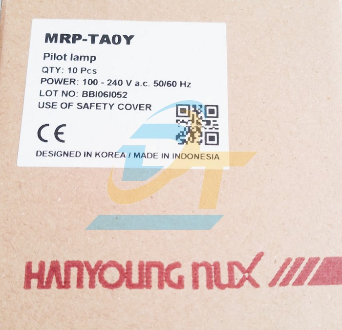 Đ&egrave;n b&aacute;o 100-240V phi 22 m&agrave;u v&agrave;ng Hanyoung MRP-TA0Y MRP-TA0Y Hanyoung | Gi&aacute; rẻ nhất - C&ocirc;ng Ty TNHH Thương Mại Dịch Vụ Đạt T&acirc;m