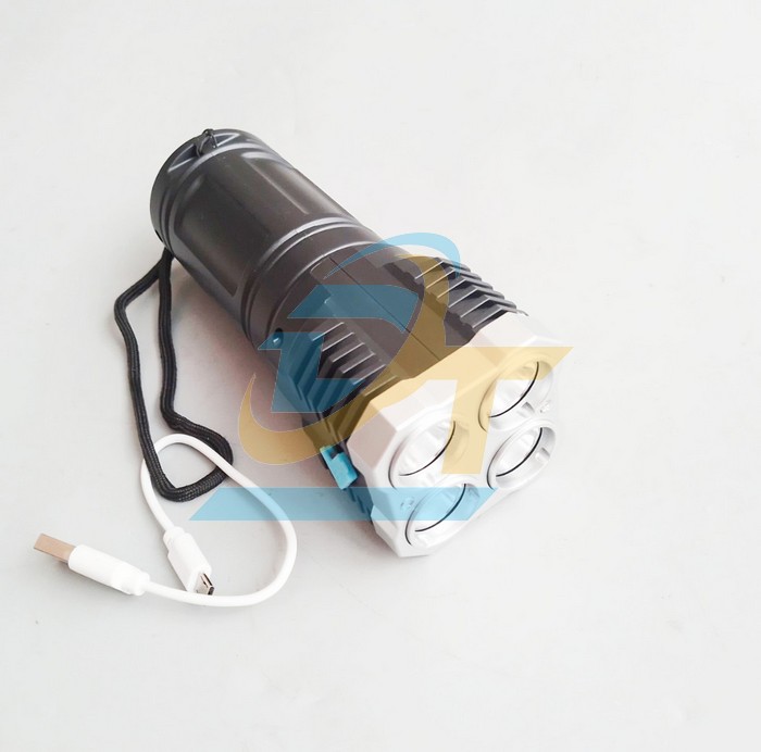 Đ&egrave;n pin Led sạc cầm tay 4 b&oacute;ng L19  China | Gi&aacute; rẻ nhất - C&ocirc;ng Ty TNHH Thương Mại Dịch Vụ Đạt T&acirc;m