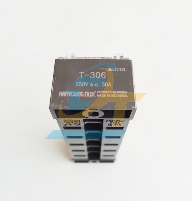 Domino khối 6P 30A Hanyoung HYT-306  Hanyoung | Gi&aacute; rẻ nhất - C&ocirc;ng Ty TNHH Thương Mại Dịch Vụ Đạt T&acirc;m
