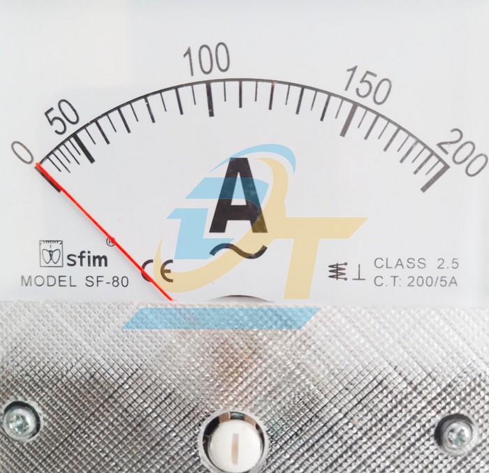 Đồng hồ đo Ampe Sfim SF-80 AC 200/5A  SFIM | Gi&aacute; rẻ nhất - C&ocirc;ng Ty TNHH Thương Mại Dịch Vụ Đạt T&acirc;m