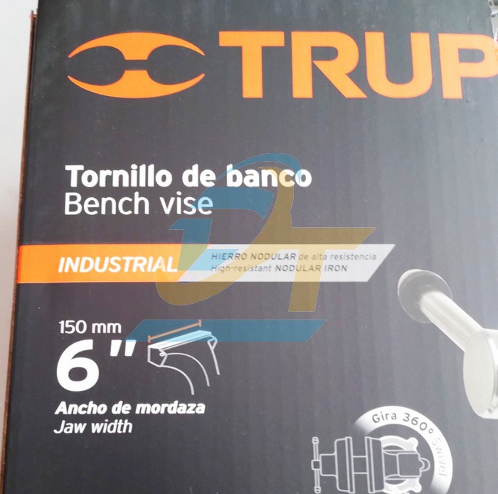 &Ecirc; t&ocirc; c&ocirc;ng nghiệp 6"/150mmm Truper TA-6  Truper | Gi&aacute; rẻ nhất - C&ocirc;ng Ty TNHH Thương Mại Dịch Vụ Đạt T&acirc;m