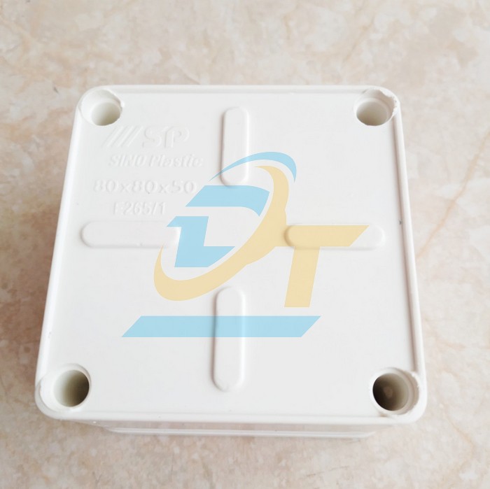 Hộp nối d&acirc;y tự chống ch&aacute;y 80x80x50mm Sino SP E265/1  Sino | Gi&aacute; rẻ nhất - C&ocirc;ng Ty TNHH Thương Mại Dịch Vụ Đạt T&acirc;m