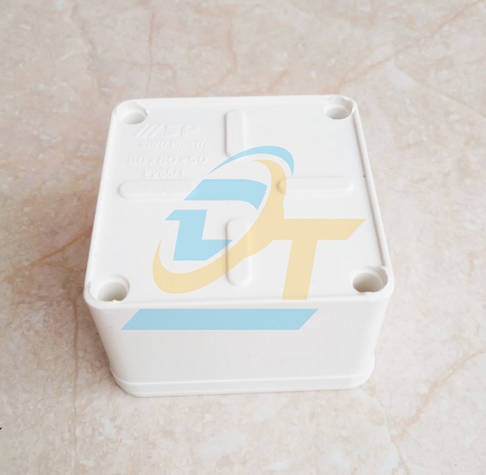 Hộp nối d&acirc;y tự chống ch&aacute;y 80x80x50mm Sino SP E265/1  Sino | Gi&aacute; rẻ nhất - C&ocirc;ng Ty TNHH Thương Mại Dịch Vụ Đạt T&acirc;m
