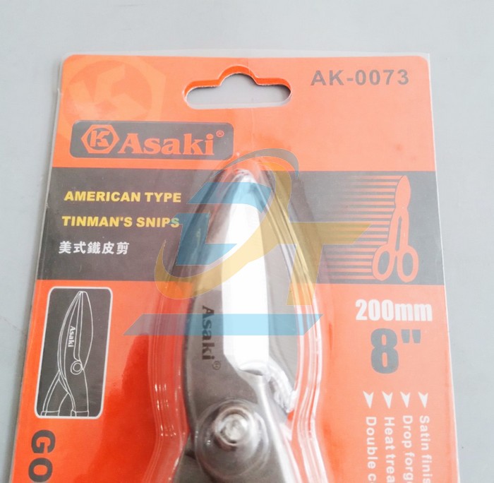 K&eacute;o cắt t&ocirc;n 8"/200mm Asaki AK-0073 AK-0073 Asaki | Gi&aacute; rẻ nhất - C&ocirc;ng Ty TNHH Thương Mại Dịch Vụ Đạt T&acirc;m