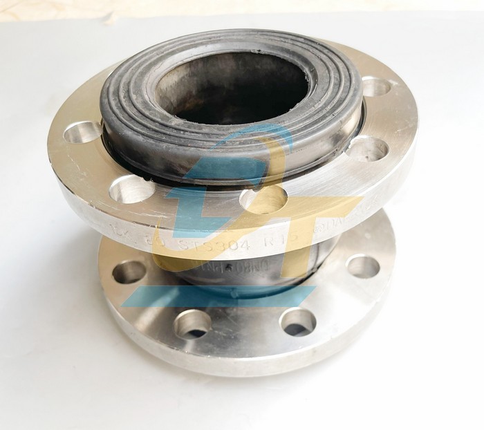 Khớp nối mềm cao su EPDM mặt b&iacute;ch inox 304 JIS 10K 3" - DN80  VietNam | Gi&aacute; rẻ nhất - C&ocirc;ng Ty TNHH Thương Mại Dịch Vụ Đạt T&acirc;m