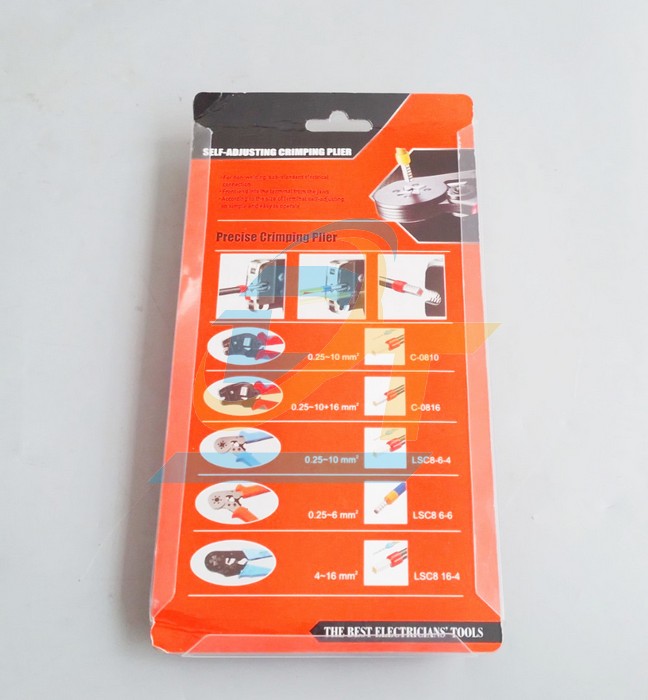 K&igrave;m bấm cos pin rỗng 0.25-10mm2 (AWG23-10) LSC8 6-4 LSC8 6-4 China | Gi&aacute; rẻ nhất - C&ocirc;ng Ty TNHH Thương Mại Dịch Vụ Đạt T&acirc;m