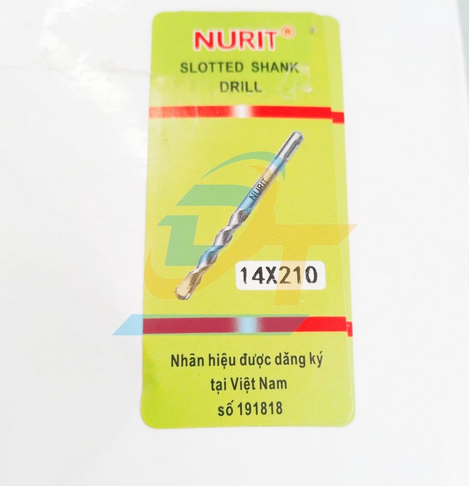 Mũi khoan b&ecirc; t&ocirc;ng chu&ocirc;i g&agrave;i 14x210mm Nurit  Nurit | Gi&aacute; rẻ nhất - C&ocirc;ng Ty TNHH Thương Mại Dịch Vụ Đạt T&acirc;m