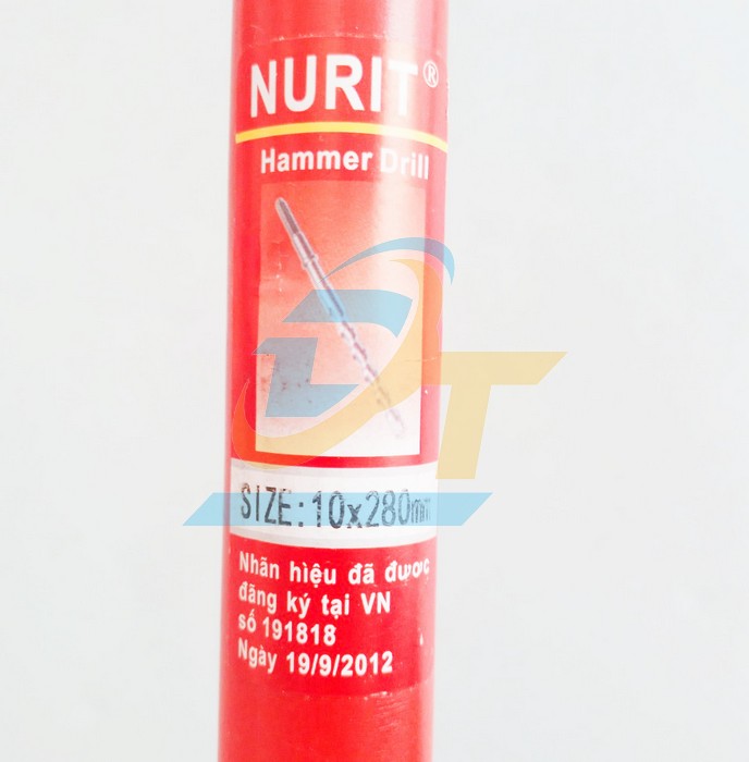 Mũi khoan b&ecirc; t&ocirc;ng chu&ocirc;i lục gi&aacute;c 10x280mm Nurit  Nurit | Gi&aacute; rẻ nhất - C&ocirc;ng Ty TNHH Thương Mại Dịch Vụ Đạt T&acirc;m
