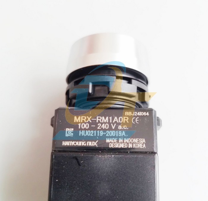 N&uacute;t nhấn nhả phi 22 c&oacute; đ&egrave;n m&agrave;u đỏ Hanyoung MRX-RM1A0R  Hanyoung | Gi&aacute; rẻ nhất - C&ocirc;ng Ty TNHH Thương Mại Dịch Vụ Đạt T&acirc;m