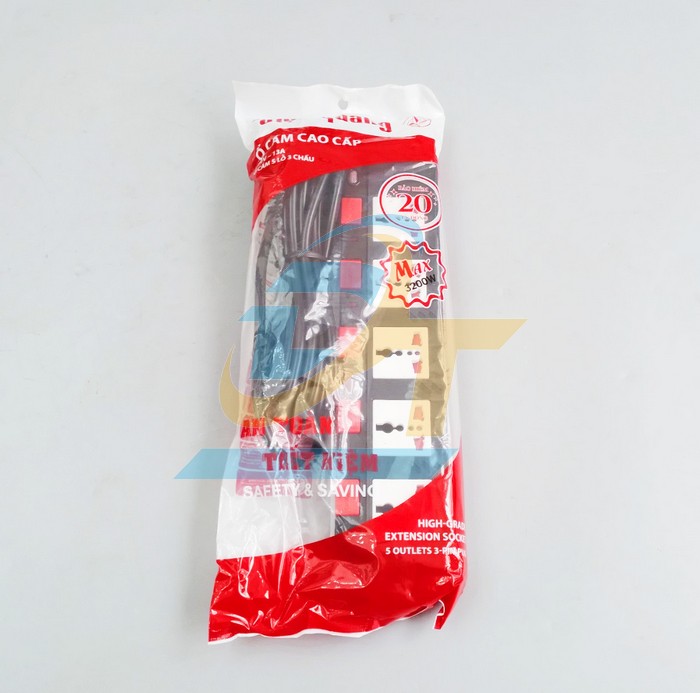 Ổ cắm 5 lỗ 3 chấu d&acirc;y 5m Điện Quang ĐQ ESK SM750SL  DienQuang | Gi&aacute; rẻ nhất - C&ocirc;ng Ty TNHH Thương Mại Dịch Vụ Đạt T&acirc;m