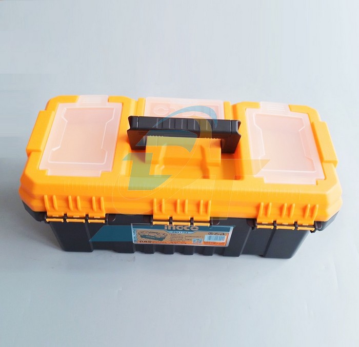 Th&ugrave;ng đồ nghề kh&oacute;a kim loại 17" (436x220x205mm) INGCO PBX1702  INGCO | Gi&aacute; rẻ nhất - C&ocirc;ng Ty TNHH Thương Mại Dịch Vụ Đạt T&acirc;m