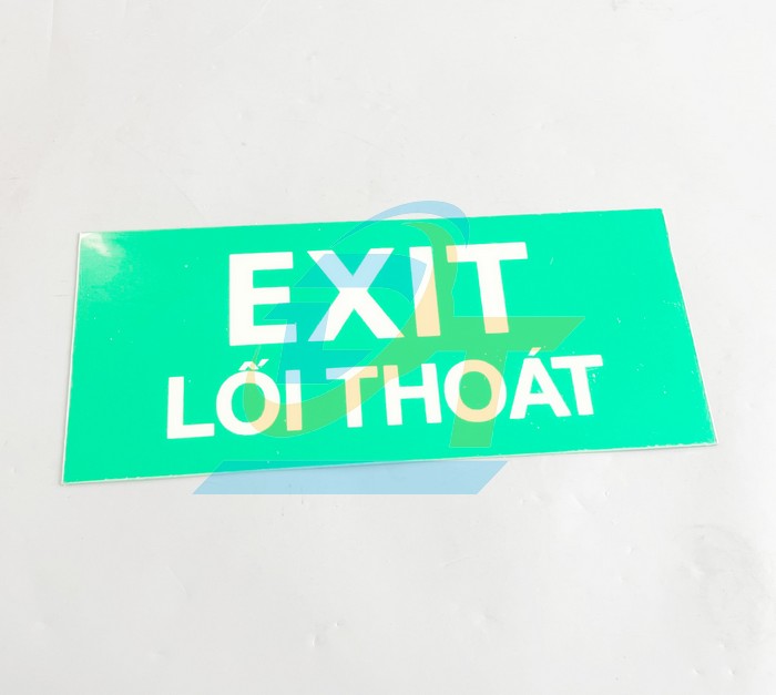 Biển b&aacute;o Decal dạ quang EXIT LỐI THO&Aacute;T  VietNam | Gi&aacute; rẻ nhất - C&ocirc;ng Ty TNHH Thương Mại Dịch Vụ Đạt T&acirc;m