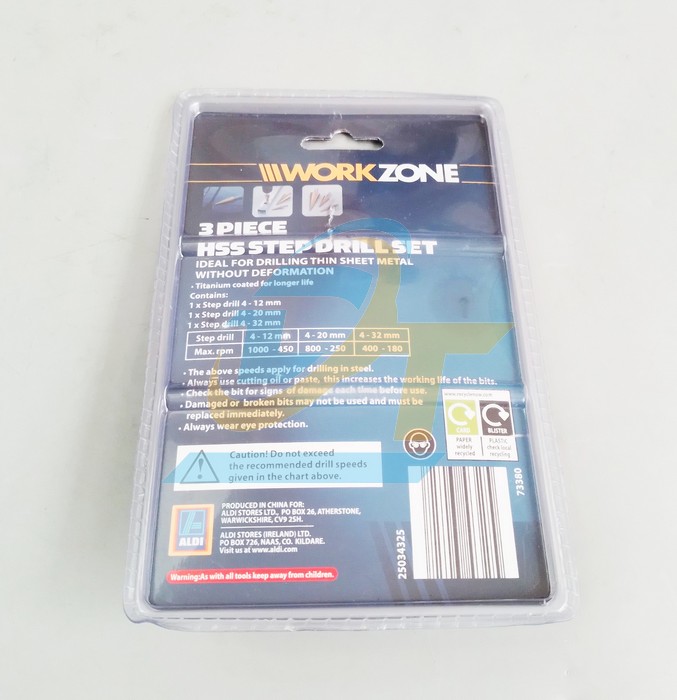 Bộ 3 mũi khoan th&aacute;p bước thẳng HSS phủ titanium 4-32mm  China | Gi&aacute; rẻ nhất - C&ocirc;ng Ty TNHH Thương Mại Dịch Vụ Đạt T&acirc;m