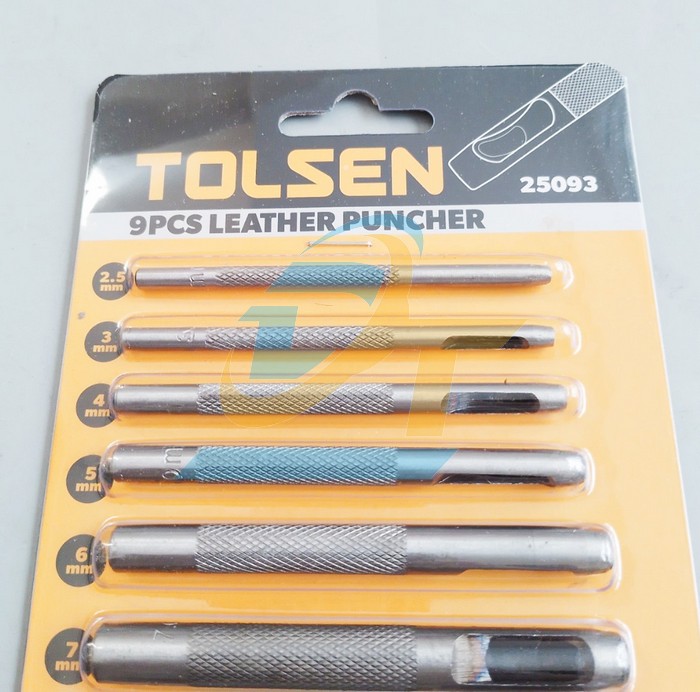 Bộ đục lỗ 9 chi tiết 2.5-10mm Tolsen 25093  Tolsen | Gi&aacute; rẻ nhất - C&ocirc;ng Ty TNHH Thương Mại Dịch Vụ Đạt T&acirc;m