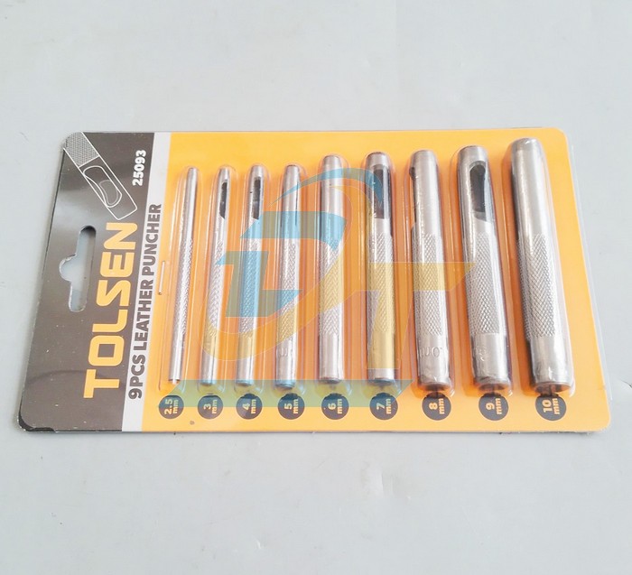 Bộ đục lỗ 9 chi tiết 2.5-10mm Tolsen 25093  Tolsen | Gi&aacute; rẻ nhất - C&ocirc;ng Ty TNHH Thương Mại Dịch Vụ Đạt T&acirc;m