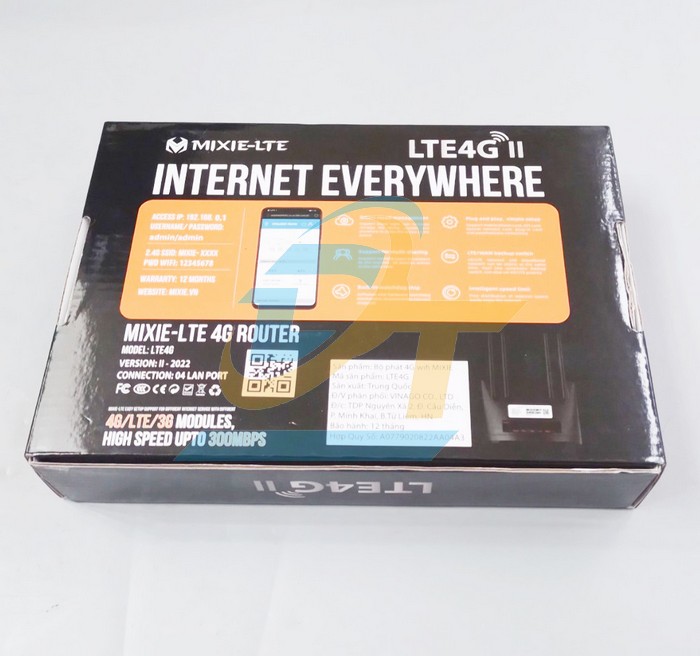 Router Wifi (4 Cổng Lan, 4 Antenna Wifi, 32 user) 4G MIXIE-LTE II  MIXIE-LTE | Gi&aacute; rẻ nhất - C&ocirc;ng Ty TNHH Thương Mại Dịch Vụ Đạt T&acirc;m