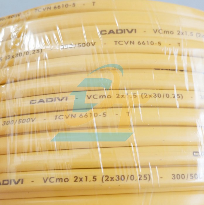D&acirc;y điện đ&ocirc;i mềm dẹt Cadivi Vcmo 2x1.5  Cadivi | Gi&aacute; rẻ nhất - C&ocirc;ng Ty TNHH Thương Mại Dịch Vụ Đạt T&acirc;m