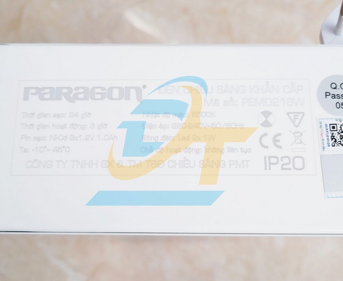Đ&egrave;n sạc khẩn cấp Paragon PEMD21SW  Paragon | Gi&aacute; rẻ nhất - C&ocirc;ng Ty TNHH Thương Mại Dịch Vụ Đạt T&acirc;m