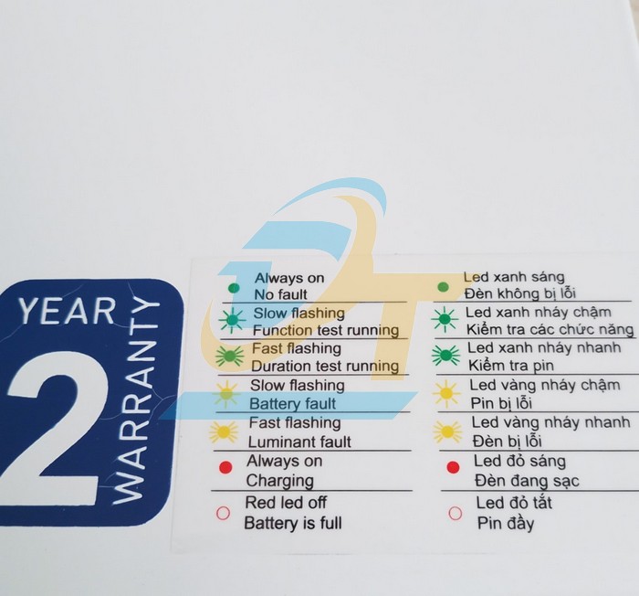 Đ&egrave;n sạc khẩn cấp Paragon PEMD21SW  Paragon | Gi&aacute; rẻ nhất - C&ocirc;ng Ty TNHH Thương Mại Dịch Vụ Đạt T&acirc;m