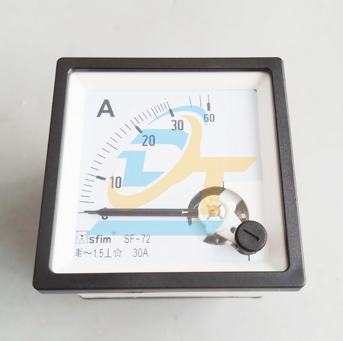 Đồng hồ đo Ampe Sfim SF-72 30A  SFIM | Gi&aacute; rẻ nhất - C&ocirc;ng Ty TNHH Thương Mại Dịch Vụ Đạt T&acirc;m