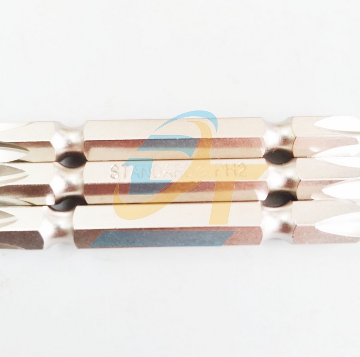 Mũi v&iacute;t 2 đầu trắng ngắn PH2x65mm Standard  Standard | Gi&aacute; rẻ nhất - C&ocirc;ng Ty TNHH Thương Mại Dịch Vụ Đạt T&acirc;m