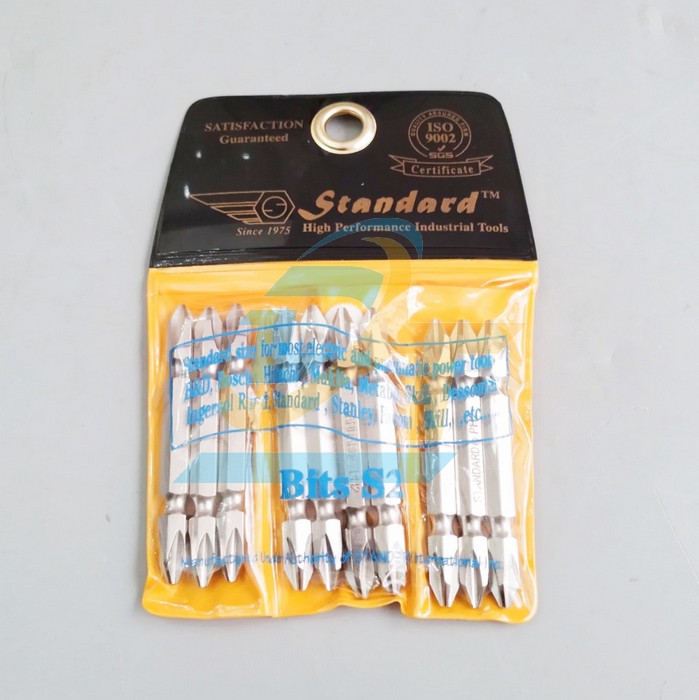 Mũi v&iacute;t 2 đầu trắng ngắn PH2x65mm Standard  Standard | Gi&aacute; rẻ nhất - C&ocirc;ng Ty TNHH Thương Mại Dịch Vụ Đạt T&acirc;m
