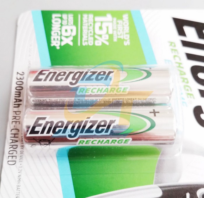 Pin sạc AA 1.2V 2300mAh Ni-MH Energizer NH15ERP2  ENERGIZER | Gi&aacute; rẻ nhất - C&ocirc;ng Ty TNHH Thương Mại Dịch Vụ Đạt T&acirc;m