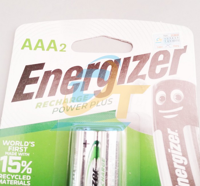 Pin sạc AAA 1.2V 700mAh Ni-MH Energizer NH12RP2  ENERGIZER | Gi&aacute; rẻ nhất - C&ocirc;ng Ty TNHH Thương Mại Dịch Vụ Đạt T&acirc;m
