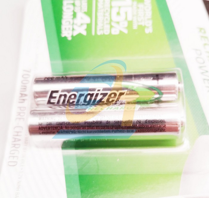 Pin sạc AAA 1.2V 700mAh Ni-MH Energizer NH12RP2  ENERGIZER | Gi&aacute; rẻ nhất - C&ocirc;ng Ty TNHH Thương Mại Dịch Vụ Đạt T&acirc;m