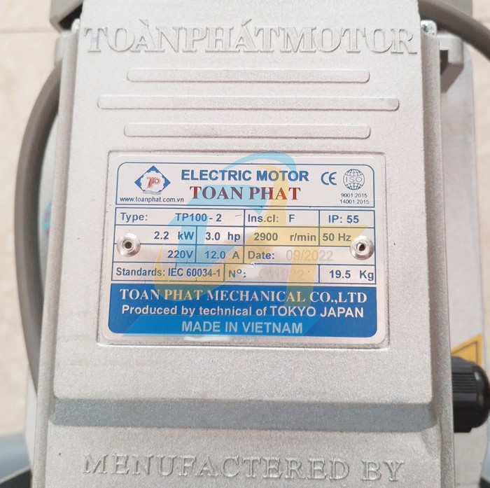 Quạt s&ograve; nh&ocirc;m cao &aacute;p 3HP 2.2kW 220V  VietNam | Gi&aacute; rẻ nhất - C&ocirc;ng Ty TNHH Thương Mại Dịch Vụ Đạt T&acirc;m