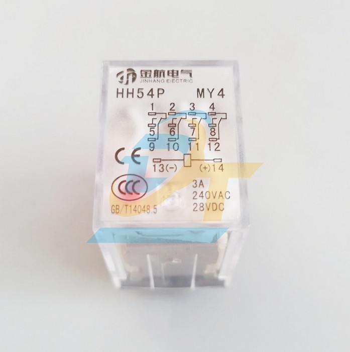Relay trung gian 14 ch&acirc;n 3A 220V China MY4N  China | Gi&aacute; rẻ nhất - C&ocirc;ng Ty TNHH Thương Mại Dịch Vụ Đạt T&acirc;m