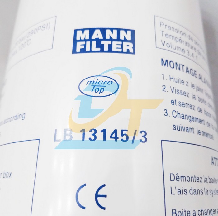T&aacute;ch dầu m&aacute;y n&eacute;n kh&iacute; Mann Filter LB 13145/3  MANN-FILTER | Gi&aacute; rẻ nhất - C&ocirc;ng Ty TNHH Thương Mại Dịch Vụ Đạt T&acirc;m
