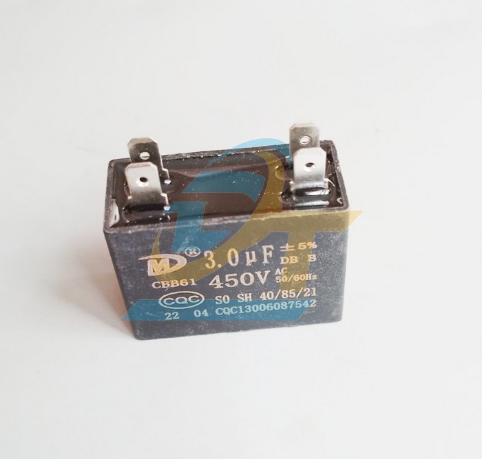 Tụ ngậm (Tụ quạt) 4 ch&acirc;n cắm jack 3MF-450V  VietNam | Gi&aacute; rẻ nhất - C&ocirc;ng Ty TNHH Thương Mại Dịch Vụ Đạt T&acirc;m