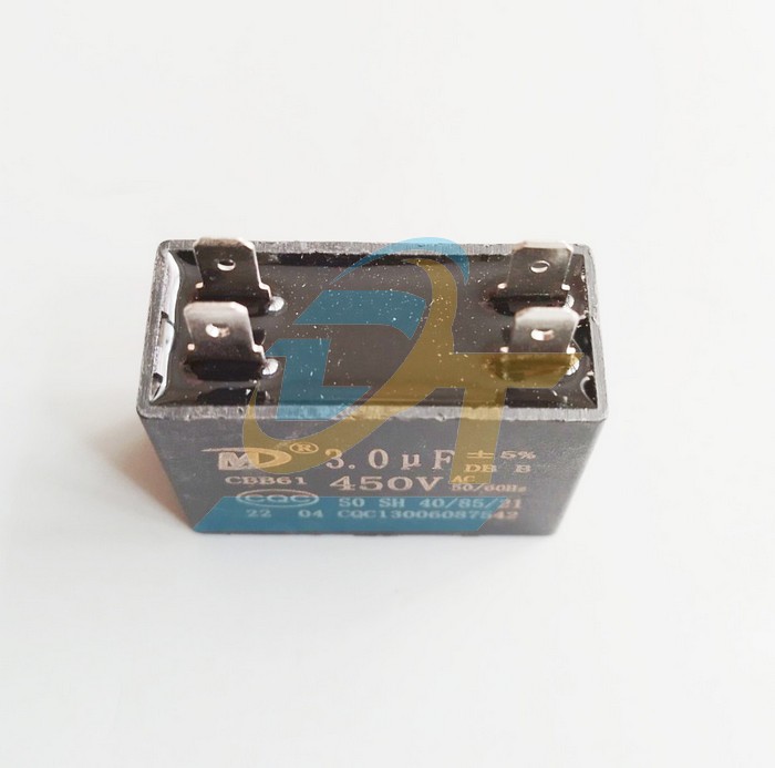 Tụ ngậm (Tụ quạt) 4 ch&acirc;n cắm jack 3MF-450V  VietNam | Gi&aacute; rẻ nhất - C&ocirc;ng Ty TNHH Thương Mại Dịch Vụ Đạt T&acirc;m
