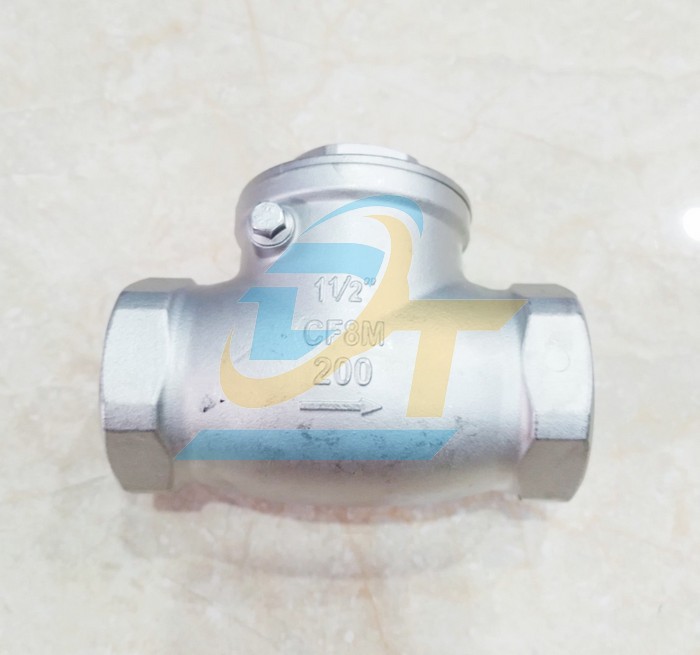 Van 1 chiều l&aacute; lật inox 304 nối ren phi 49  VietNam | Gi&aacute; rẻ nhất - C&ocirc;ng Ty TNHH Thương Mại Dịch Vụ Đạt T&acirc;m