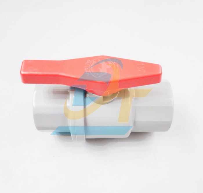 Van nhựa tay đỏ PVC 42 Taijaan  TAIJAAN | Gi&aacute; rẻ nhất - C&ocirc;ng Ty TNHH Thương Mại Dịch Vụ Đạt T&acirc;m