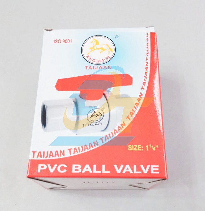 Van nhựa tay đỏ PVC 42 Taijaan  TAIJAAN | Gi&aacute; rẻ nhất - C&ocirc;ng Ty TNHH Thương Mại Dịch Vụ Đạt T&acirc;m