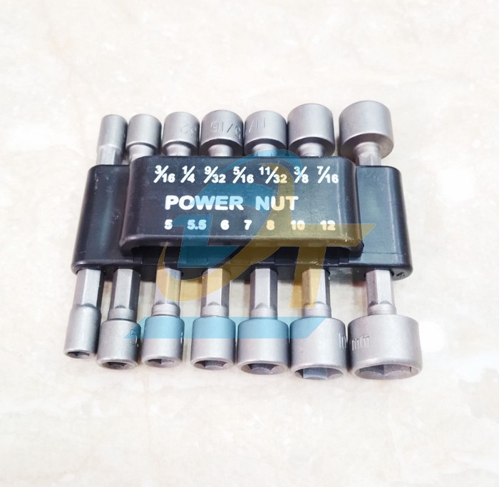 Bộ 14 đầu tu&yacute;p vặn ốc lục gi&aacute;c hệ inch v&agrave; hệ m&eacute;t Power Nut  China | Gi&aacute; rẻ nhất - C&ocirc;ng Ty TNHH Thương Mại Dịch Vụ Đạt T&acirc;m