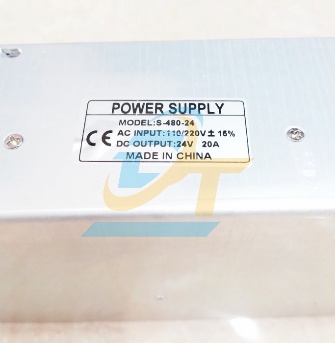 Bộ nguồn 24V 20A S-480-24  China | Gi&aacute; rẻ nhất - C&ocirc;ng Ty TNHH Thương Mại Dịch Vụ Đạt T&acirc;m