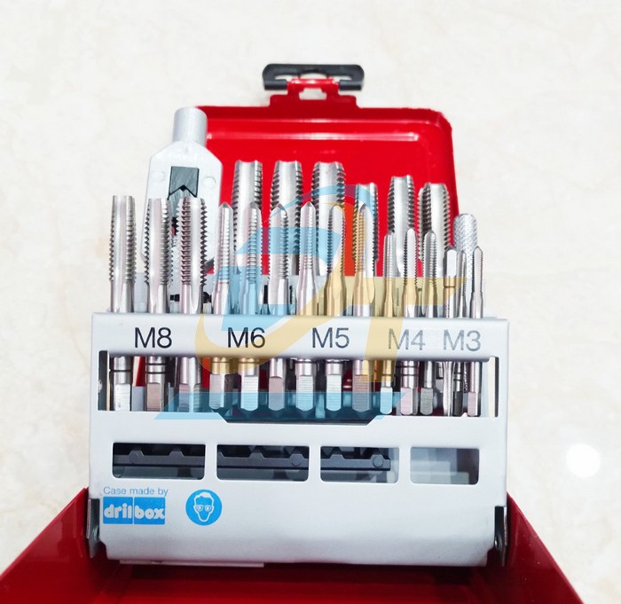 Bộ taro tay quay 22 chi tiết M3-M12 Ruko 245002  RUKO | Gi&aacute; rẻ nhất - C&ocirc;ng Ty TNHH Thương Mại Dịch Vụ Đạt T&acirc;m