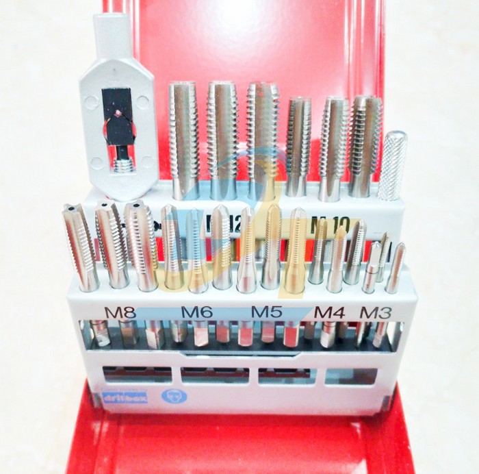 Bộ taro tay quay 22 chi tiết M3-M12 Ruko 245002  RUKO | Gi&aacute; rẻ nhất - C&ocirc;ng Ty TNHH Thương Mại Dịch Vụ Đạt T&acirc;m