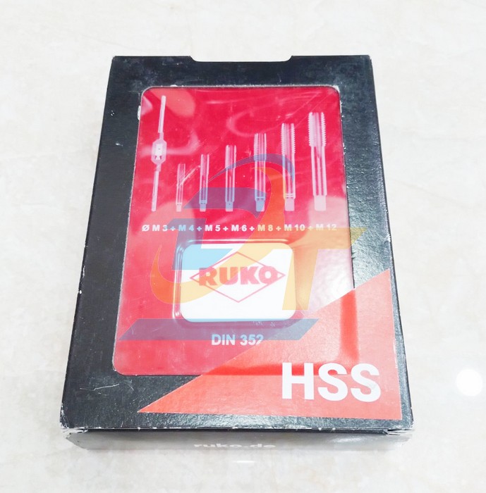 Bộ taro tay quay 22 chi tiết M3-M12 Ruko 245002  RUKO | Gi&aacute; rẻ nhất - C&ocirc;ng Ty TNHH Thương Mại Dịch Vụ Đạt T&acirc;m