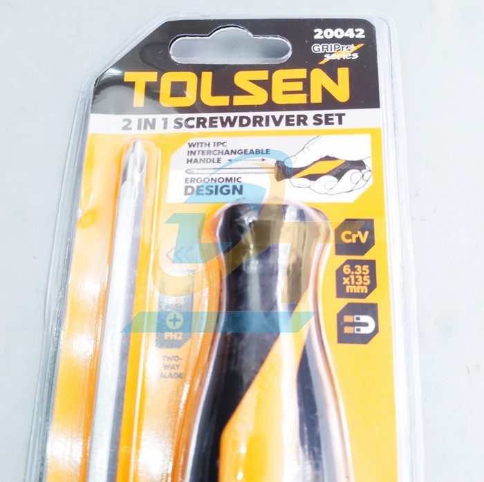 Bộ tua v&iacute;t 2 trong 1 Tolsen 20042  Tolsen | Gi&aacute; rẻ nhất - C&ocirc;ng Ty TNHH Thương Mại Dịch Vụ Đạt T&acirc;m