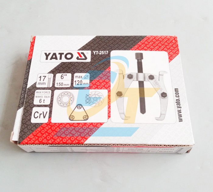 Cảo 2 chấu 6" Yato YT-2517  YaTo | Gi&aacute; rẻ nhất - C&ocirc;ng Ty TNHH Thương Mại Dịch Vụ Đạt T&acirc;m