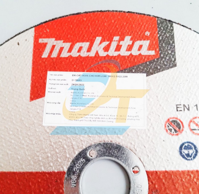 Đ&aacute; cắt kim loại 180x2.5x22.23mm Makita D-18683  Makita | Gi&aacute; rẻ nhất - C&ocirc;ng Ty TNHH Thương Mại Dịch Vụ Đạt T&acirc;m