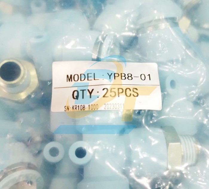 Đầu nối hơi chữ T phi 8 - Ren ngo&agrave;i 9.6mm STNC YPB8-01  STNC | Gi&aacute; rẻ nhất - C&ocirc;ng Ty TNHH Thương Mại Dịch Vụ Đạt T&acirc;m