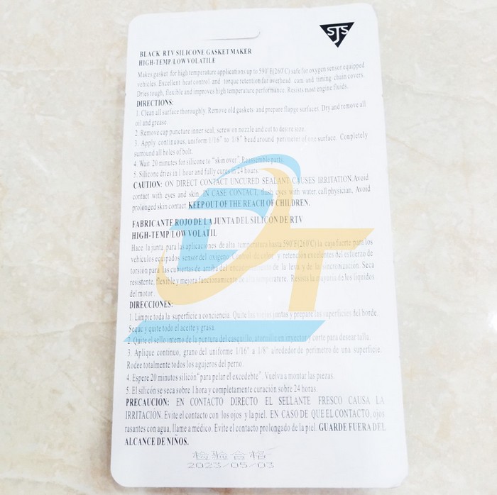 Keo d&aacute;n ron RTV silicon chịu nhiệt m&agrave;u đen 3+3 SJS 99G  SJS | Gi&aacute; rẻ nhất - C&ocirc;ng Ty TNHH Thương Mại Dịch Vụ Đạt T&acirc;m