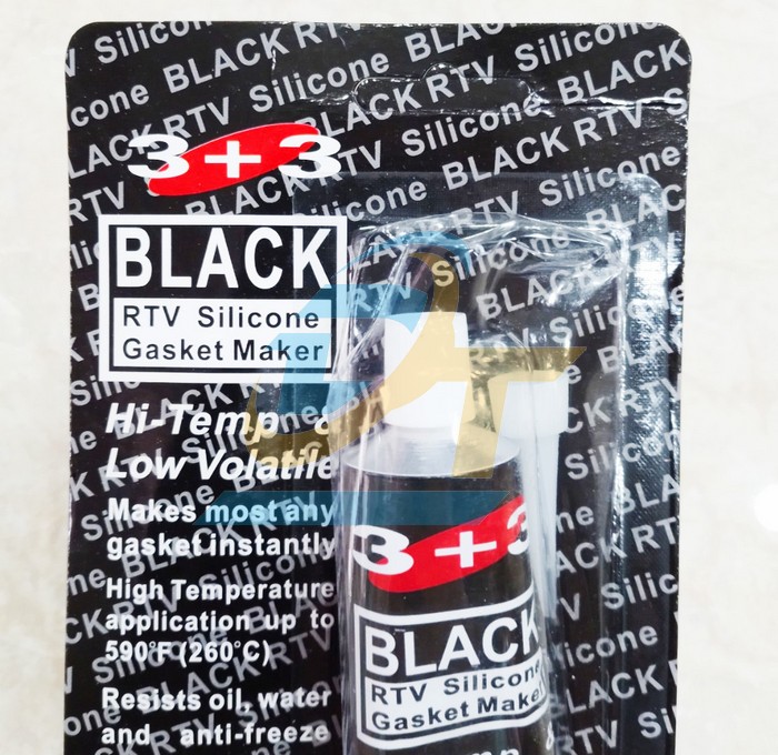 Keo d&aacute;n ron RTV silicon chịu nhiệt m&agrave;u đen 3+3 SJS 99G  SJS | Gi&aacute; rẻ nhất - C&ocirc;ng Ty TNHH Thương Mại Dịch Vụ Đạt T&acirc;m